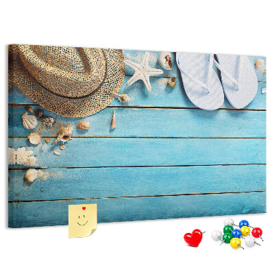 Kurkbord zomeraccessoire voor een dagje strand