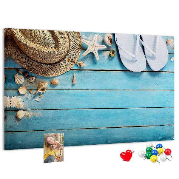 Kurkbord zomeraccessoire voor een dagje strand