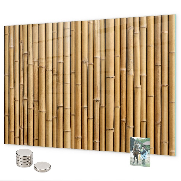 Magneetbord Bamboe stokken