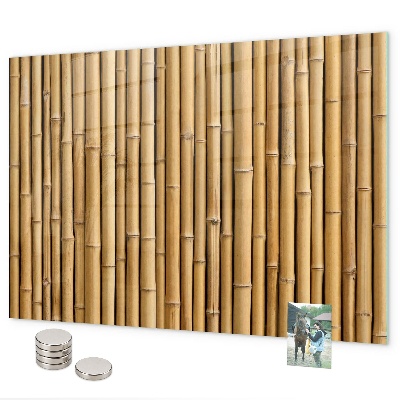 Magneetbord Bamboe stokken