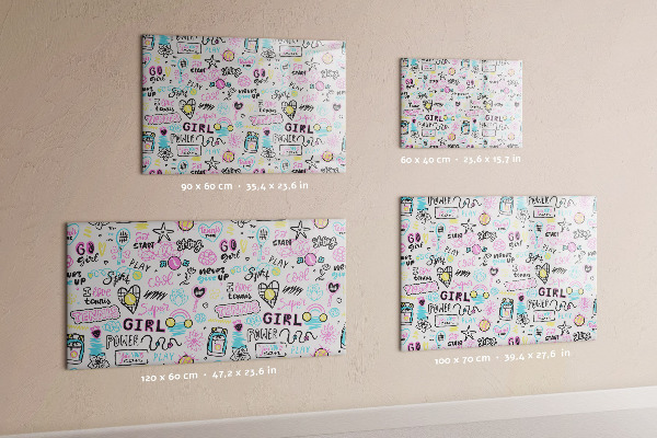 Magneetbord Graffiti