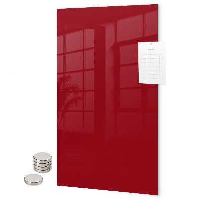 Magnet board Rode kleur