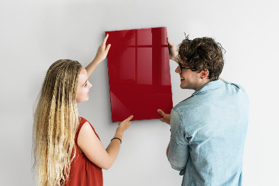 Magnet board Rode kleur