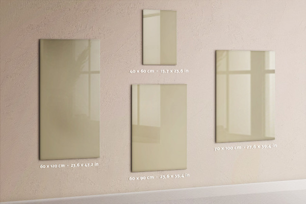 Magneet bord Beige kleur