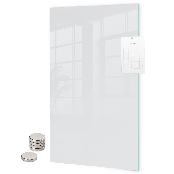 Magneet bord Kleur: donkerwit