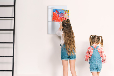 Magneet bord Kleur: donkerwit
