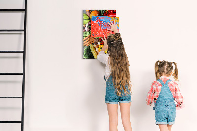 Magneet bord Kleurrijke groenten