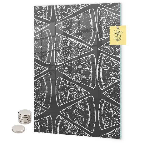Magneet bord Italiaanse pizza