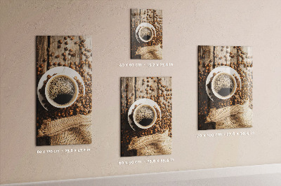 Magnet board koffiebonen