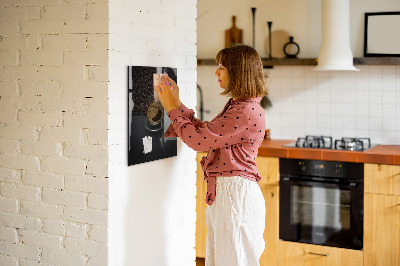 Magnet board Koffie en zaden