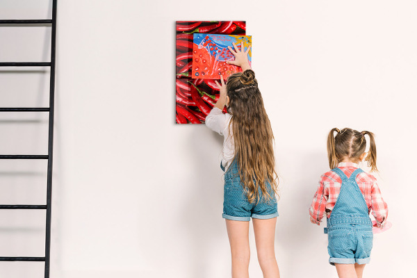 Magneet bord Hete pepers