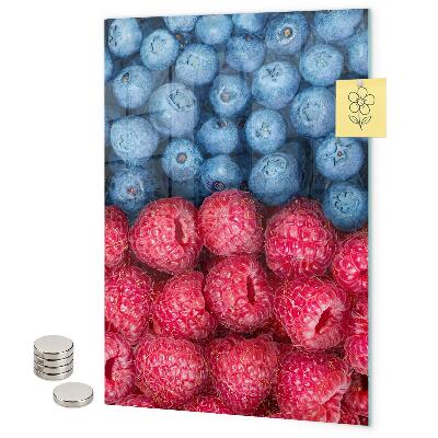 Magnet board Bosbessen en frambozen
