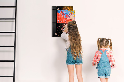 Magneet bord Een explosie aan smaken
