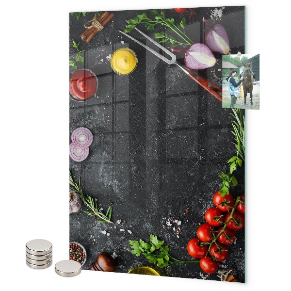 Magnet board Smaaktabel