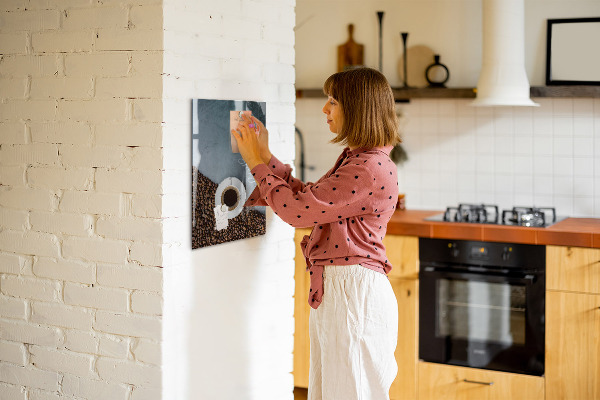 Magneet bord Een kopje koffie