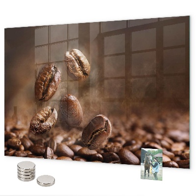 Magnetisch bord Koffiebonen