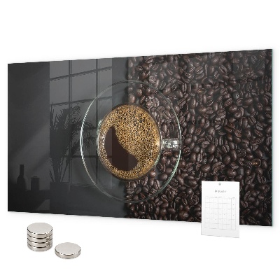 Magnetisch bord Een kopje koffie