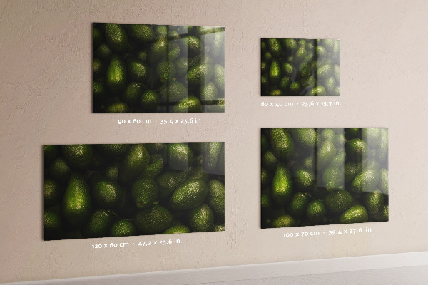 Magnetisch bord Avocado