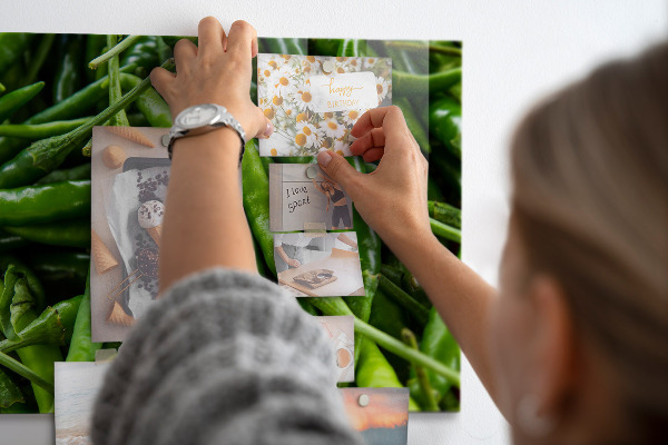 Magnetisch bord Groene paprika