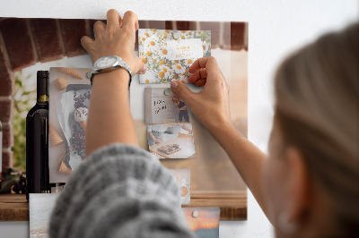Magneetbord Flessen wijn