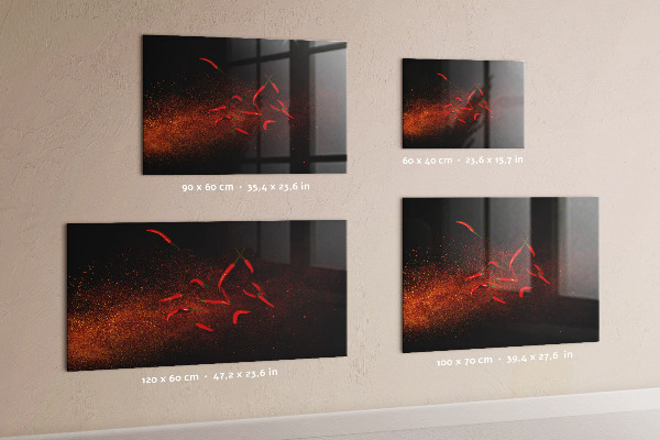 Magnetisch bord Chilipepers