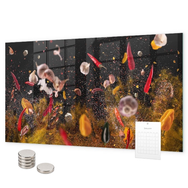 Magneetbord Groenten