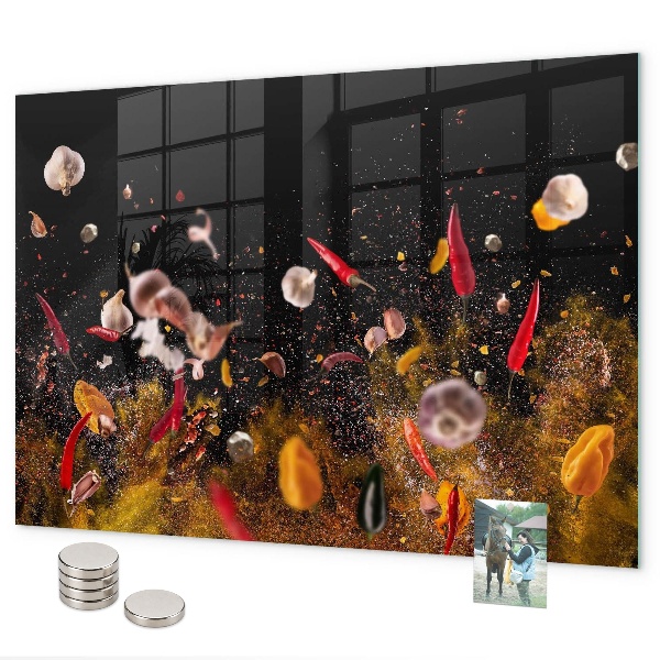 Magneetbord Groenten