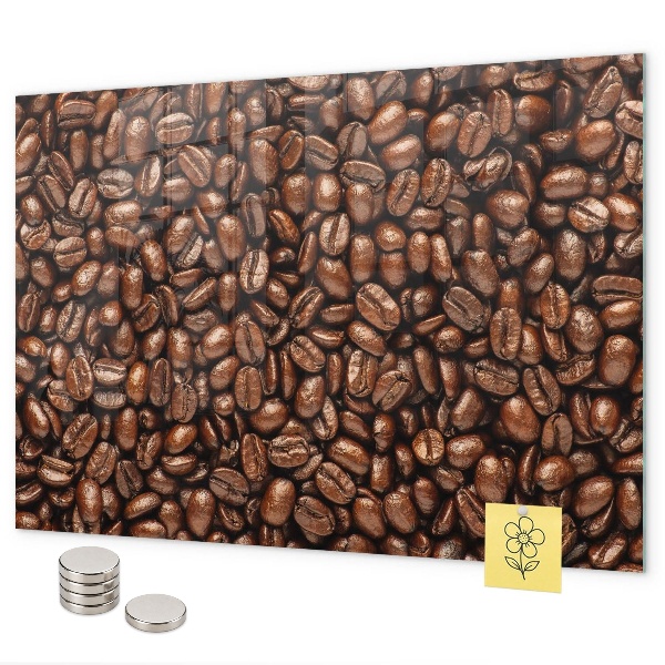Magnetisch bord Koffiebonen