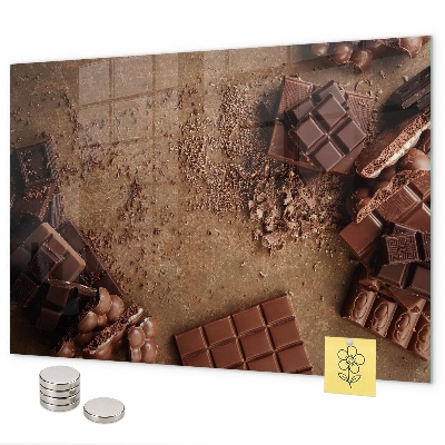 Magneetbord Chocoladerepen