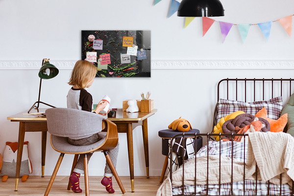 Magneetbord Specerijen op het aanrecht