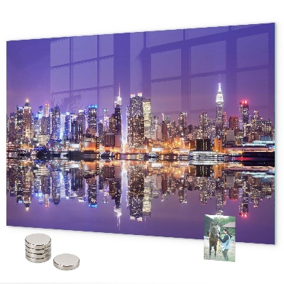 Magneetbord New York 's nachts