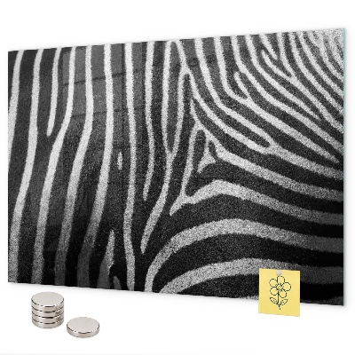 Magnetisch bord Zebrapatroon
