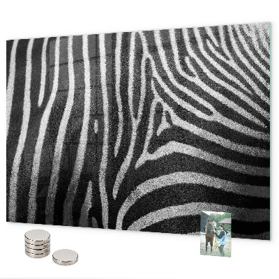 Magnetisch bord Zebrapatroon