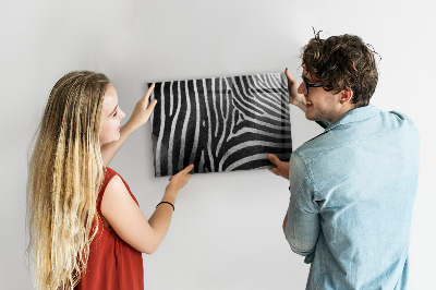 Magnetisch bord Zebrapatroon