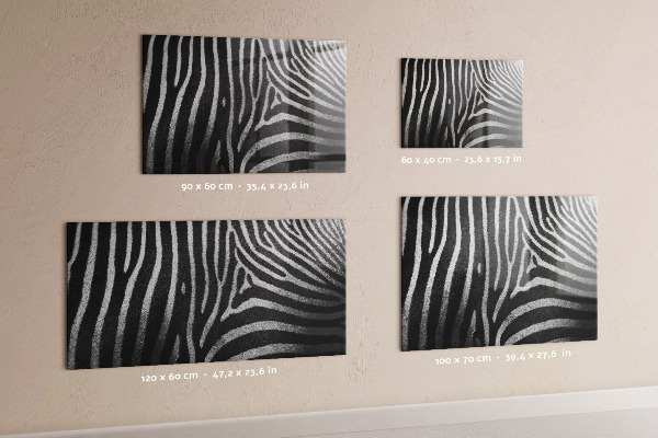 Magnetisch bord Zebrapatroon