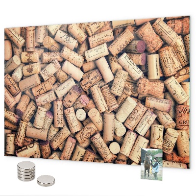 Magneetbord Wijnkurken