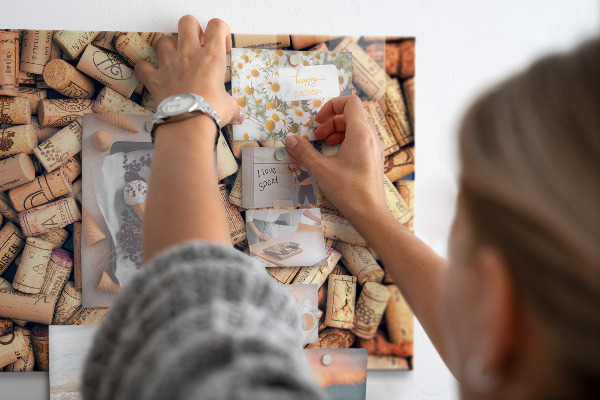 Magneetbord Wijnkurken