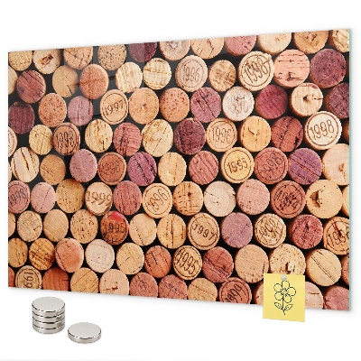 Magneetbord Wijnkurken
