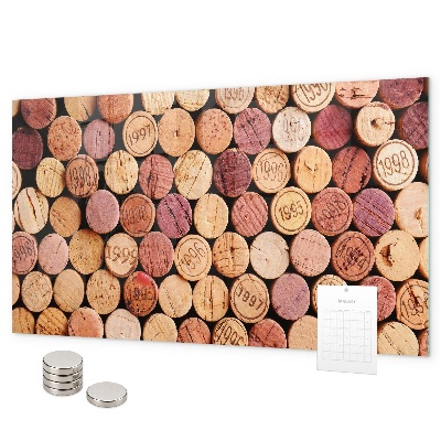 Magneetbord Wijnkurken