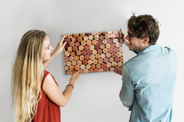 Magneetbord Wijnkurken