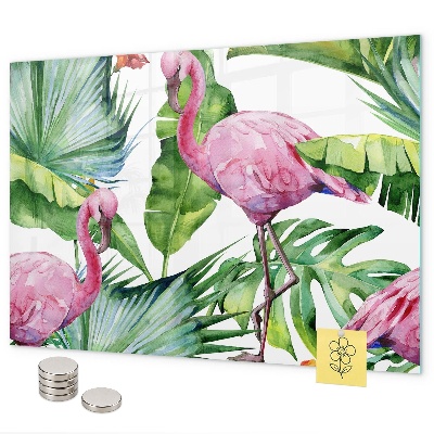 Magnetisch bord Natuurlijke flamingo's