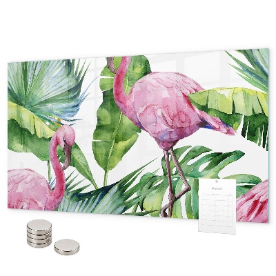 Magnetisch bord Natuurlijke flamingo's