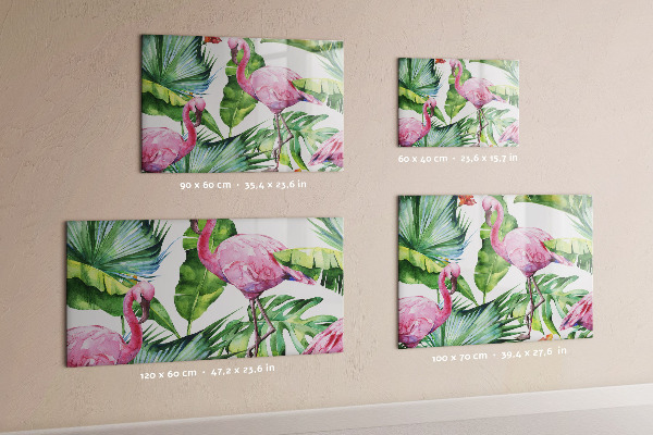 Magnetisch bord Natuurlijke flamingo's