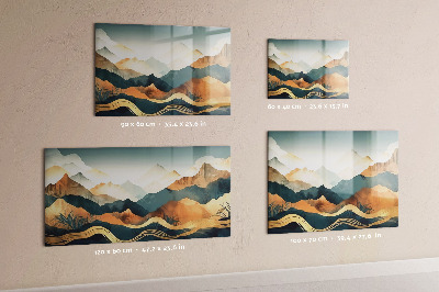Magnetisch bord Berglandschap