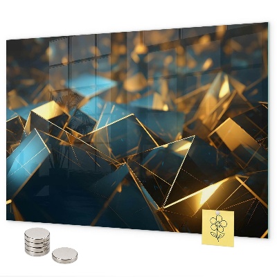 Magneetbord Decoratieve abstractie