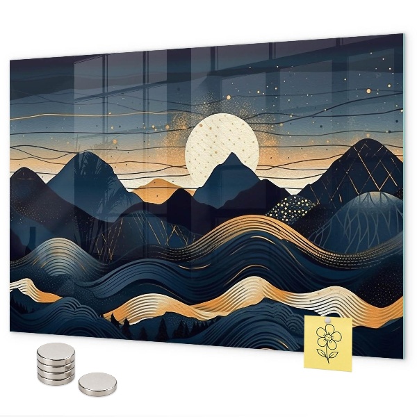 Zonsonderganglandschap