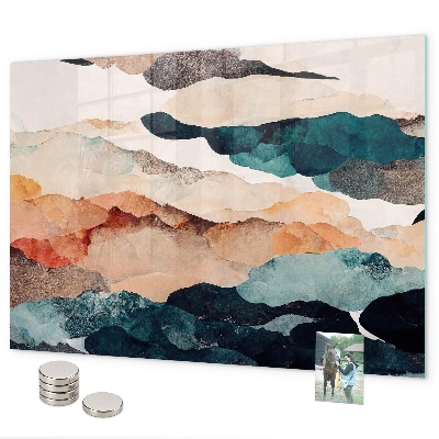Magnetisch bord Abstract landschap