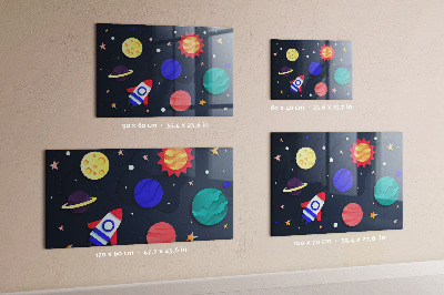 Magnetisch bord Kinderruimte
