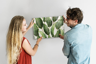 Magnetisch bord Palmbladeren