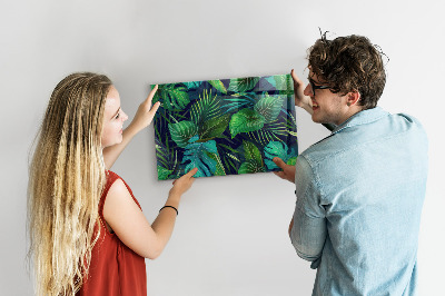 Magneetbord Exotische bladeren